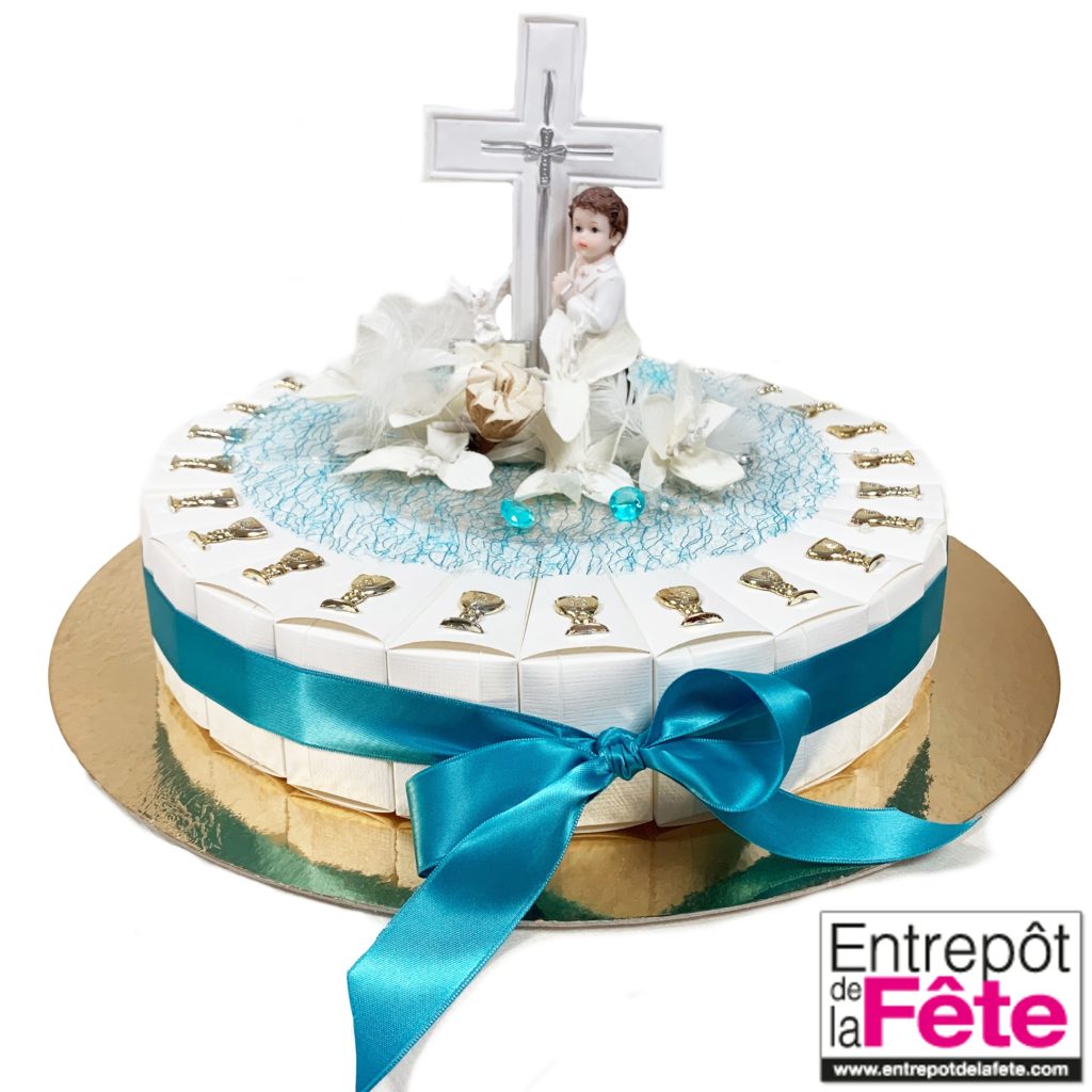 Gateau De Dragee Communion Garcon L Entrepot De La Fete