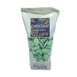 Dragées chocolat - Vert d'eau - 500 gr